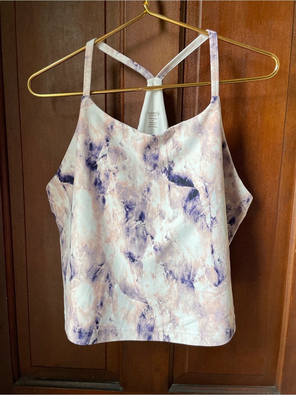 Old Navy active women's 3X athletic built in bra tank top